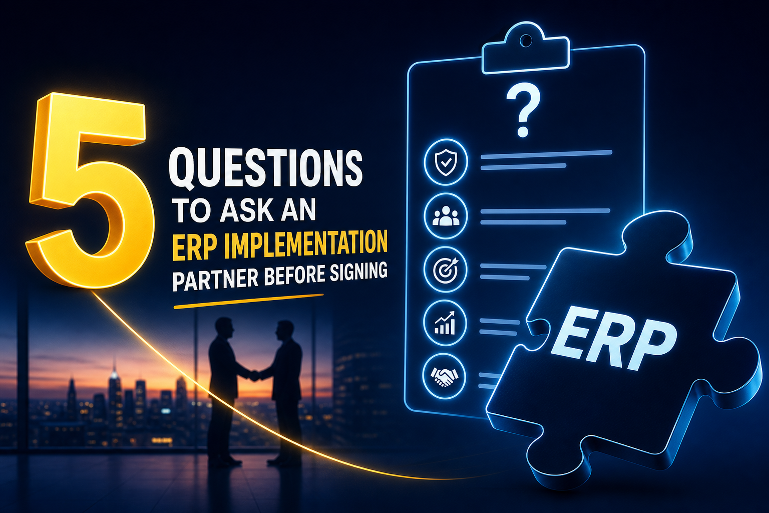 5 Questions to Ask an ERP Implementation Partner Before Signing