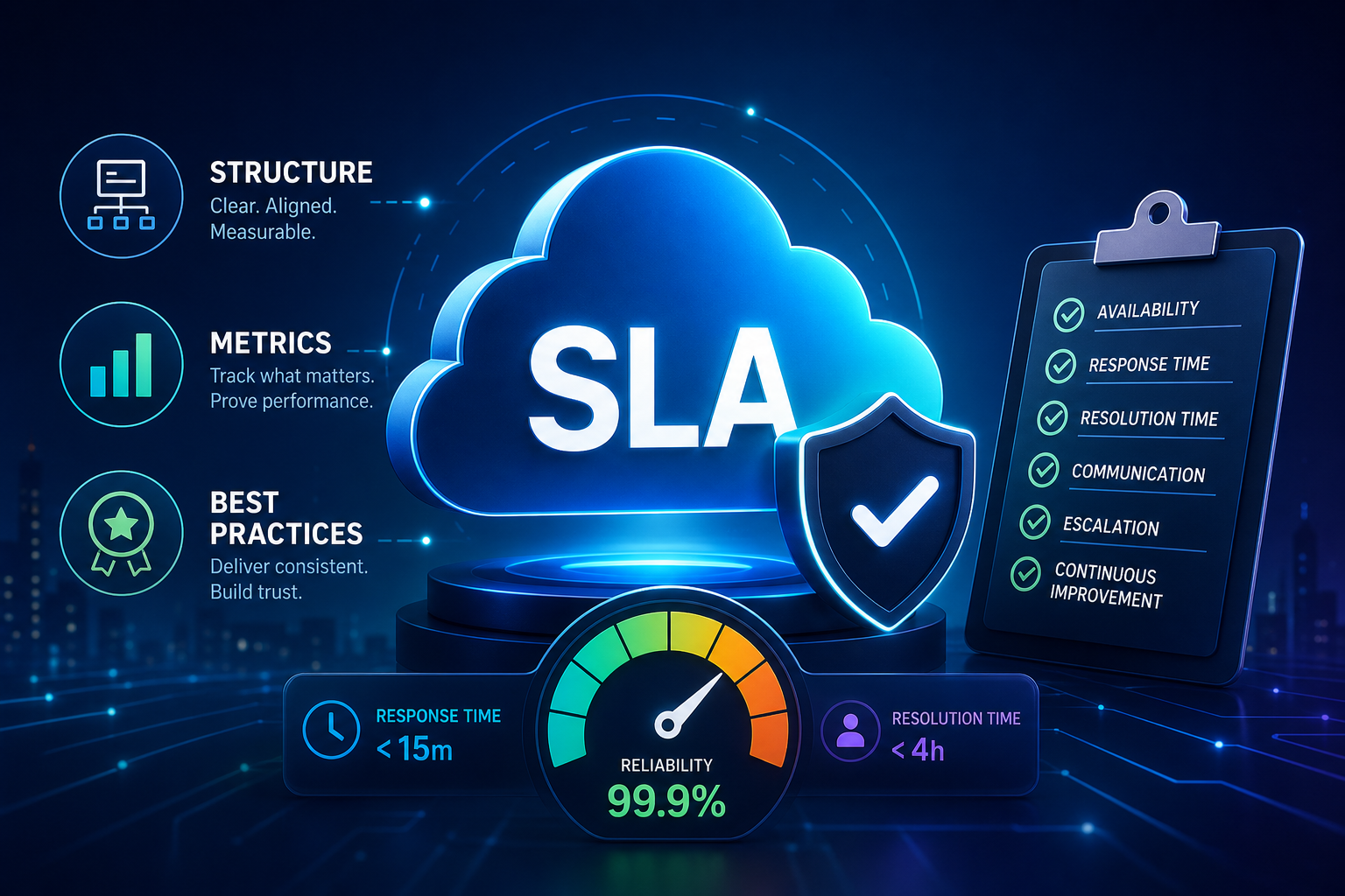 How to Build an SLA for Cloud Support: Structure, Metrics, and Best Practices